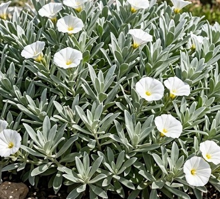 Silverbush (Convolvulus cneorum)