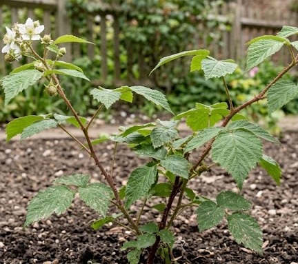 Wild Raspberry (Rubus idaeus)